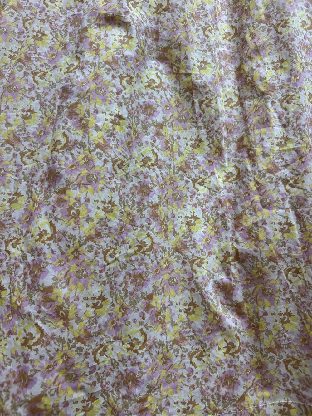 Free People Yellow Floral Puff-Sleeve Maxi Dress - Picture 2 of 6